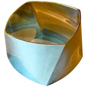 Tiffany & Co. Sterling Silver Bangle "Torque" Design by Frank Gehry